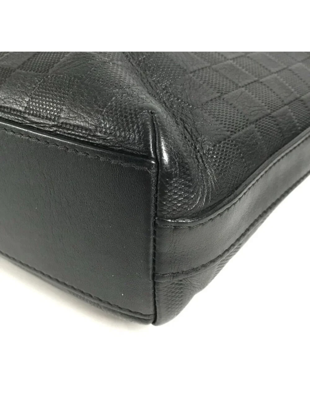 Louis Vuitton Shoulder Bag Calypso MM Damier Infini Leather Onyx Black